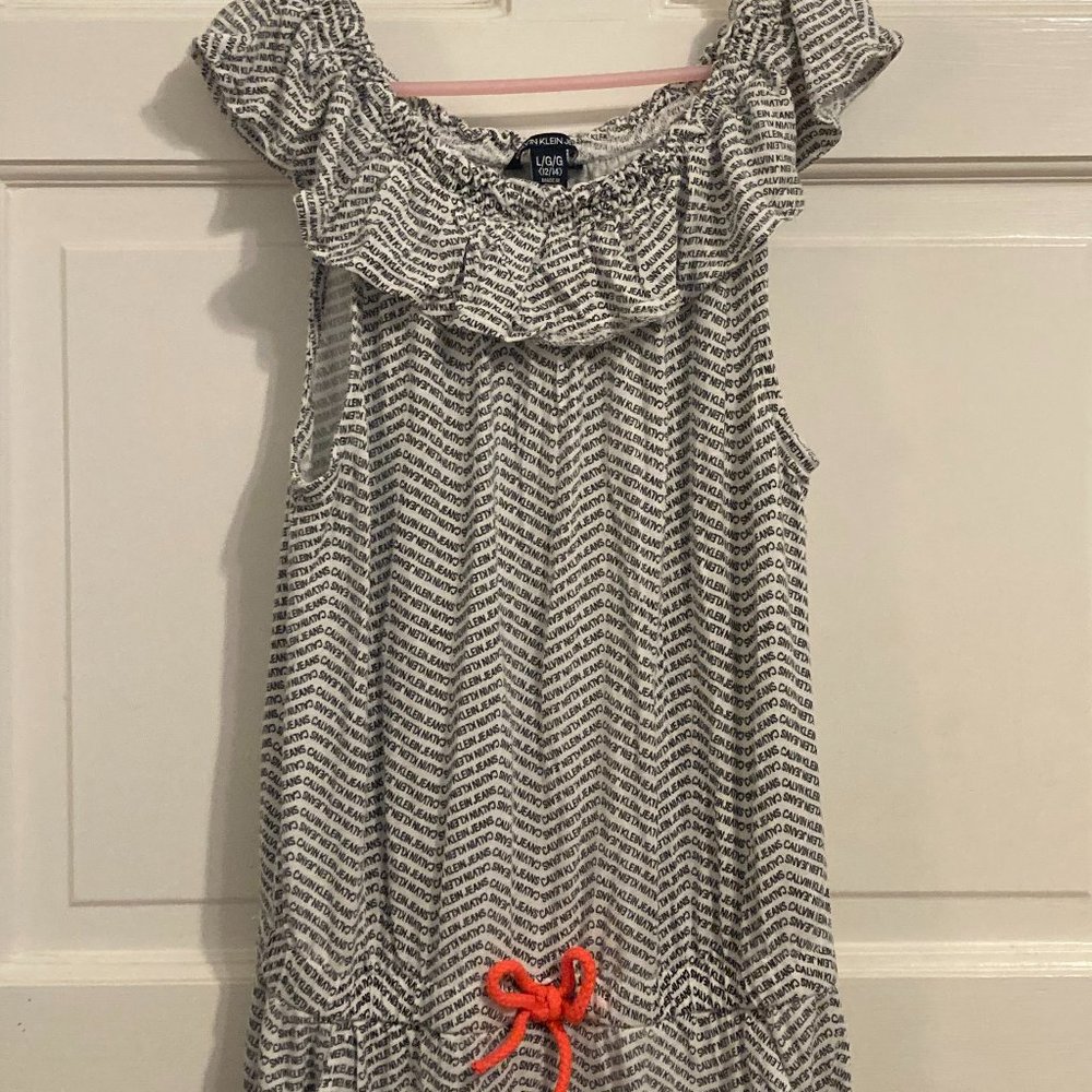 Calvin Klein Jeans Girls Size Large 12/14 Jumpsuit